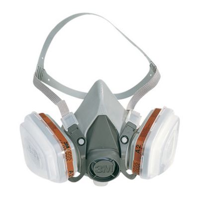 Farbspritzmaske mit Filter