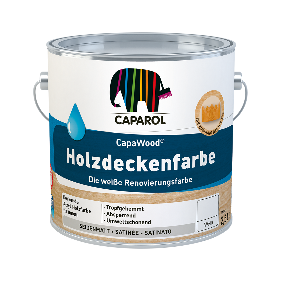 CapaWood Holzdeckenfarbe