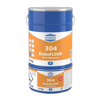 DisboFLOOR® 304 RAPID 2K-PUA-Abdichtung