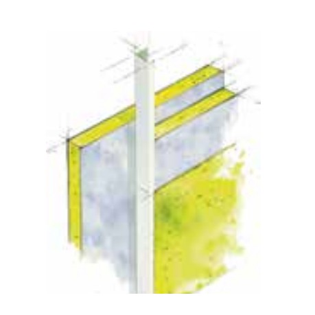 PVC-Einfassprofil weiß 12,5 mm