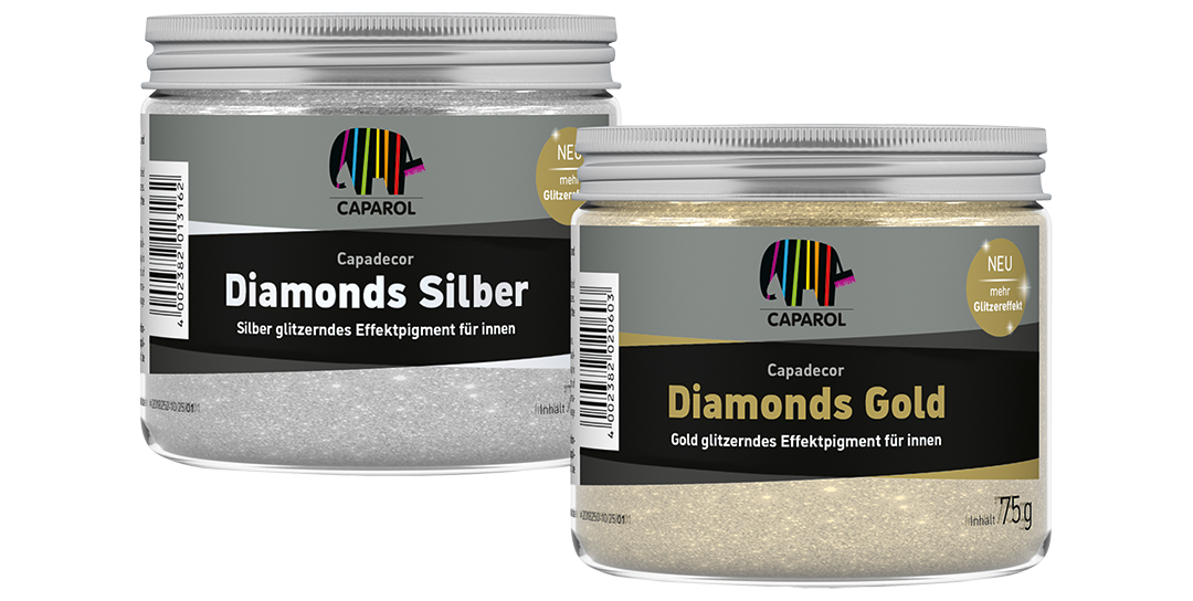 Capadecor Diamonds Silber & Gold