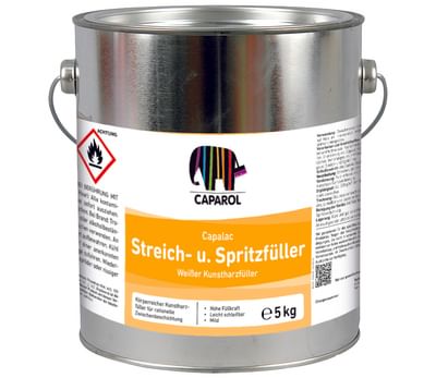Capalac® Streich- und Spritzfüller, weiß