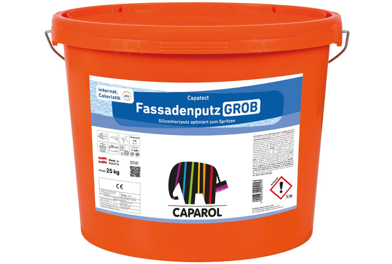 Capatect Fassadenputz GROB