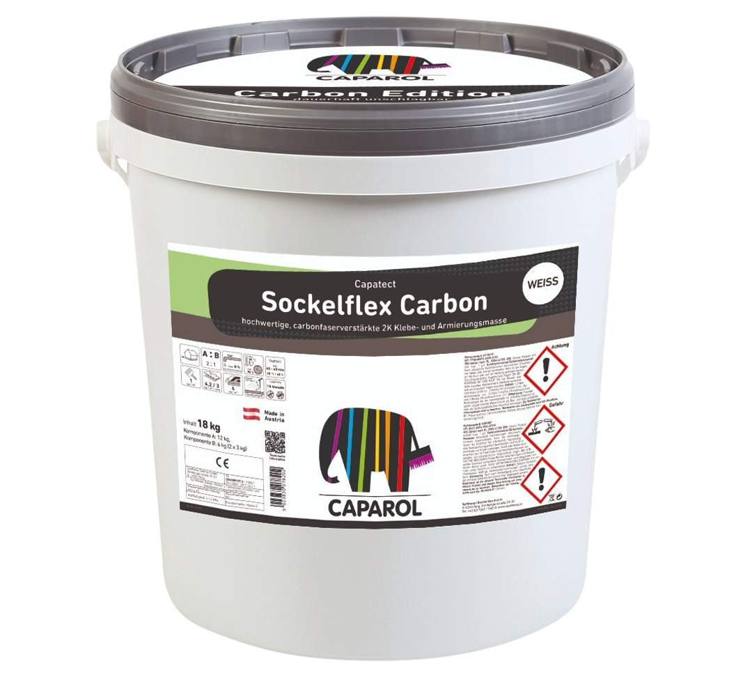 Capatect Sockelflex Carbon weiß