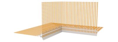 Capatect Tropfkantenprofil Inneneck mit Gewebe