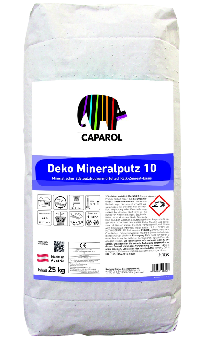 Deko Mineralputz 10 - 25 kg